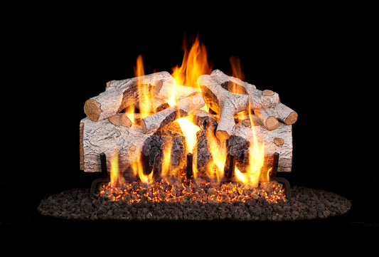 RHP Real Fyre-Vented Gas Logs-Charred Mountain Birch