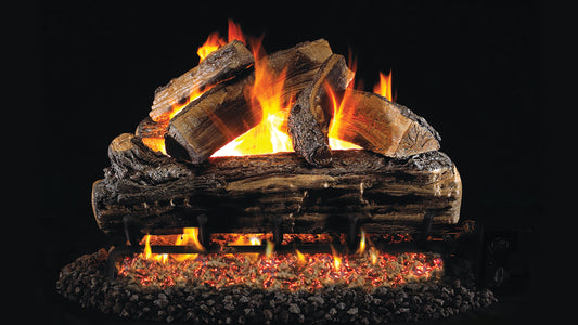 RHP Real Fyre-Vented Gas Logs-Designer Series-Split Oak Designer S